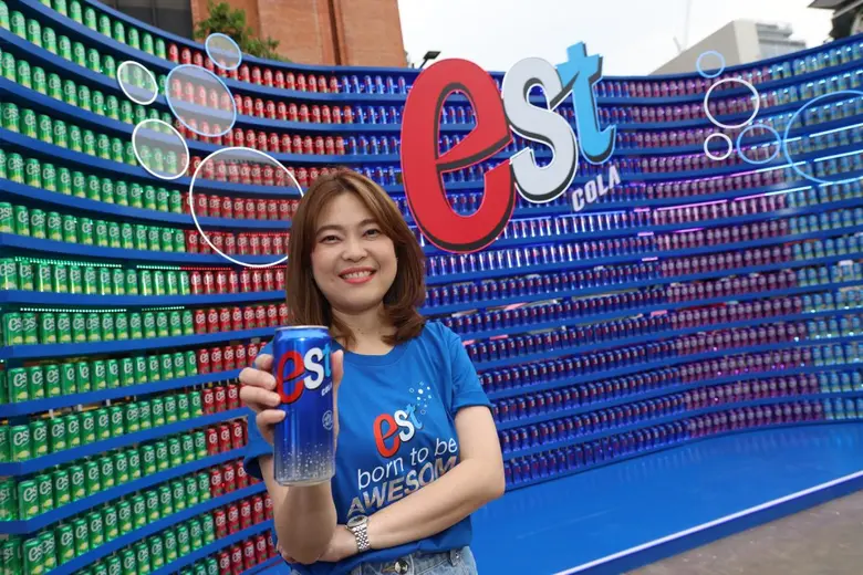 est Cola unveils decade's biggest brand level-up Set to take on Cola battle with new presenter lineup representing Asia's new generation and calls on Generation Zest to dare to be themselves