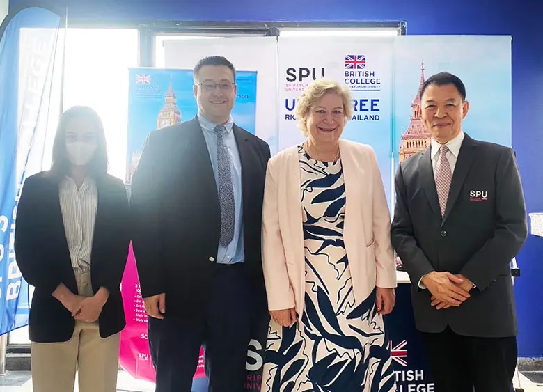 ตอกย้ำคุณภาพ! British College SPU รับการตรวจประเมินคุณภาพการศึกษาภายนอก จาก Pearson ประเทศอังกฤษ