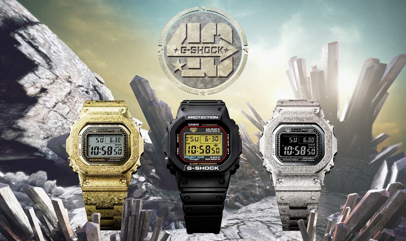 ฉลองครบรอบ 40 ปี นาฬิกา G-SHOCK บริษัท คาสิโอ คอมพิ...