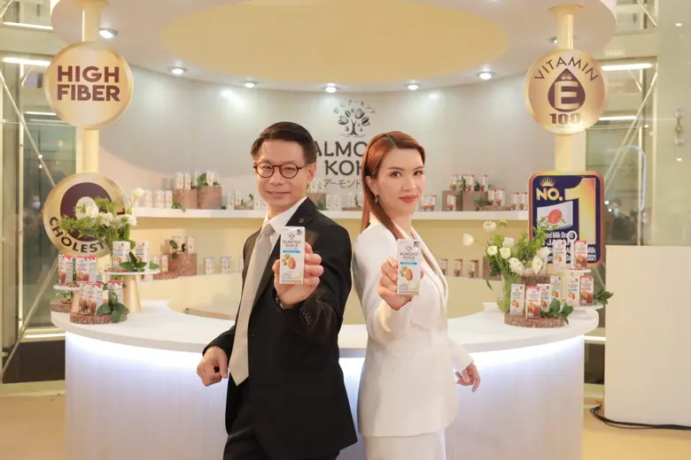ไทยกูลิโกะสบช่อง ส่งนมอัลมอนด์ ภายใต้แบรน...