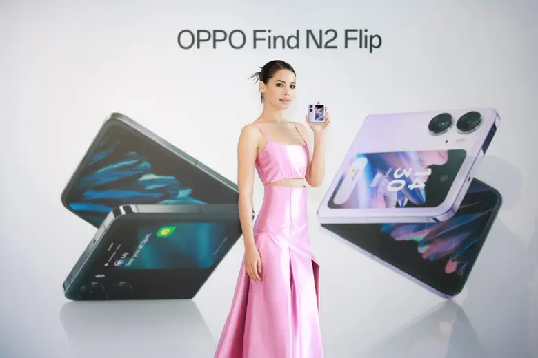 ออปโป้ เปิดตัว OPPO Find N2 Flip แฟชั่นแก็ดเจ็ตที่สายแฟต้องไม่พลาด กับประสบการณ์ "พับที่ดีกว่า" ในราคา 29,990 บาท