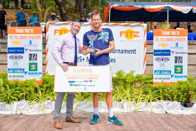 The popular 15th Fitz Club Tennis Tournament thrilled the Pattaya crowd once again