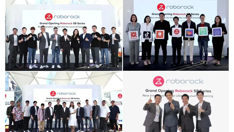 Roborock เปิดตัวหุ่นยนต์ดูดฝุ่น ถูพื้นอัจฉริยะ Roborock S8 Series ดีที่สุดอย่างที่ไม่เคยมีมาก่อน พร้อมตอบโจทย์ไลฟ์สไตล์คนรุ่นใหม่