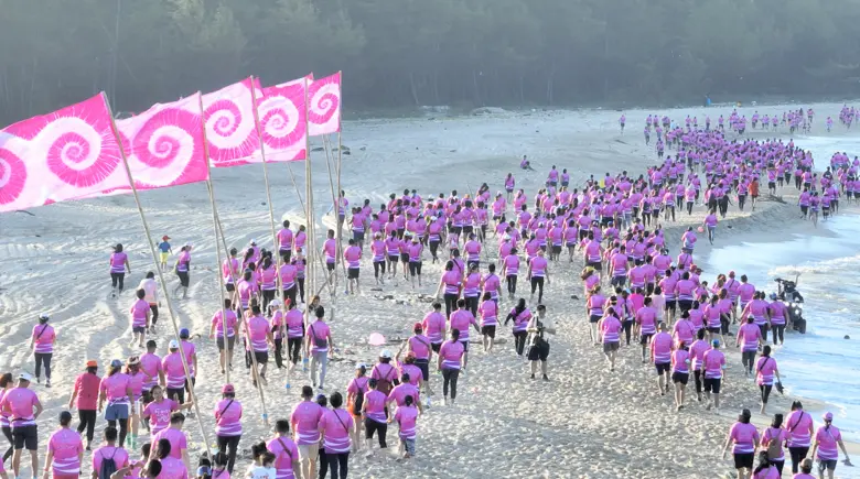 บริษัท หาดทิพย์ จำกัด (มหาชน) จัดกิจกรรม วิ่ง "Haad...