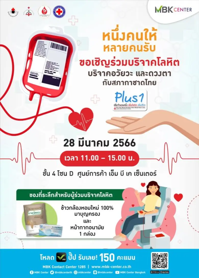 หนึ่งคนให้ หลายคนรับ ศูนย์การค้า เอ็ม บี ...