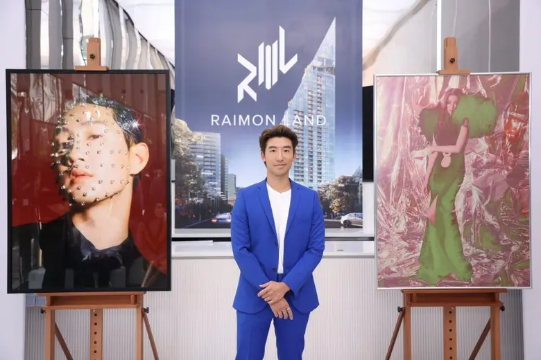 Raimon Land continues to share art with society through construction after the success of the art series 'The Art of Living' at Tait Sathorn 12