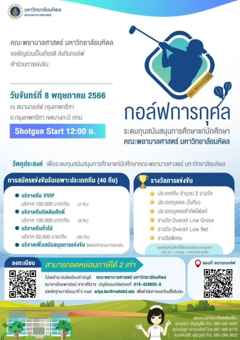 คณะพยาบาลศาสตร์ มหาวิทยาลัยมหิดล เป็นสถาบ...