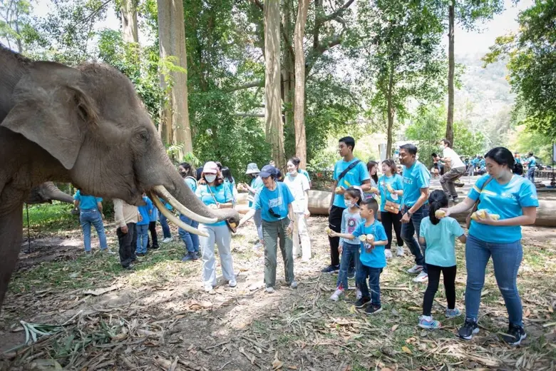 ธนาคารกรุงไทยนำพนักงานและครอบครัวร่วมกิจก...