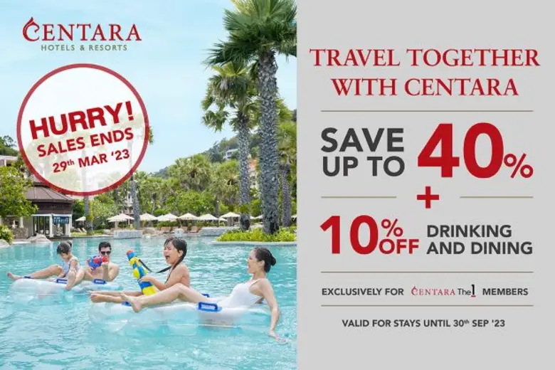 Centara's Pre-Purchased Nights Offer Delivers Huge Savings To Travel Lovers