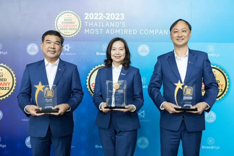 โออาร์ คว้า 3 รางวัล 2023 Thailand's Most Admired Brand ตอกย้ำความเป็นแบรนด์และบริษัทที่ผู้บริโภคเชื่อมั่นมากที่สุด