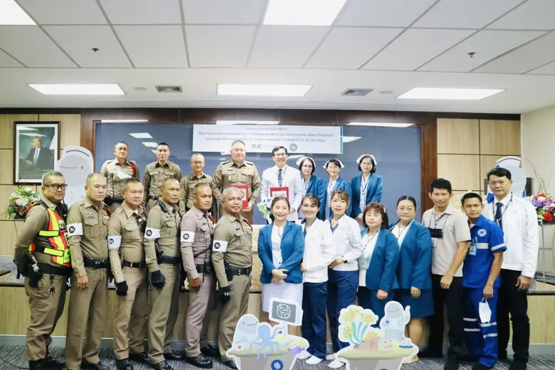 โรงพยาบาลเอกชล 2 ลงนามความร่วมมือ (MOU) ร่วมกับ สถานีตำรวจภูธรเสม็ด "โครงการอำนวยความสะดวกการจราจร ให้รถพยาบาลนำส่งผู้ป่วยวิกฤตฉุกเฉิน"