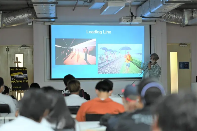 realme ส่งต่อประสบการณ์ถ่ายภาพระดับแชมป์เปี้ยนผ่าน realme C55 จัดกิจกรรม workshop ให้กับกลุ่มคนรุ่นใหม่ ณ มหาวิทยาลัยรังสิต