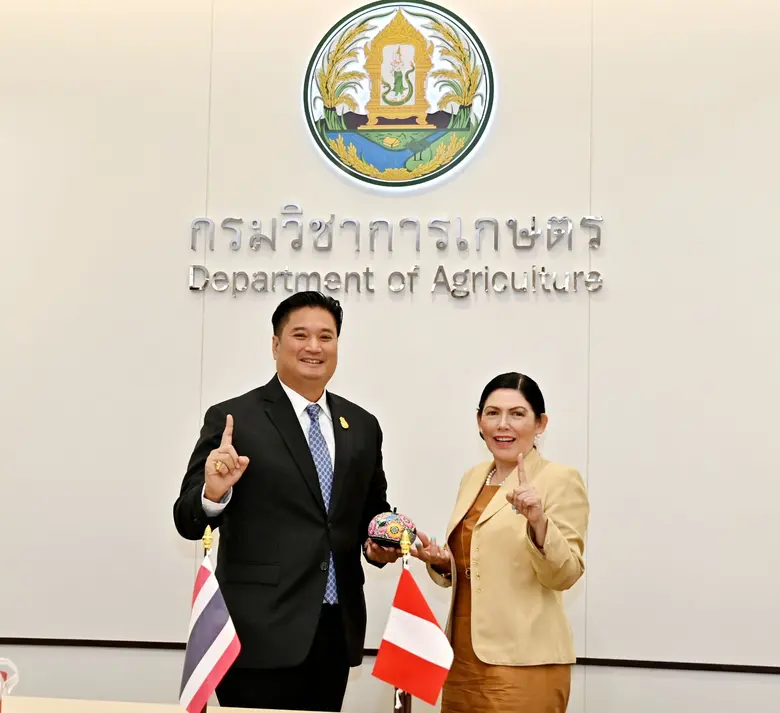 กรมวิชาการเกษตรกระชับความสัมพันธ์ไทย - เปรู เล็งเปิดตลาดมะพร้าวน้ำหอม