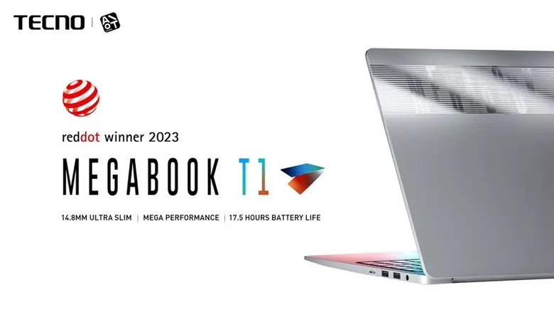 TECNO MEGABOOK T1 stood out with its uniq...