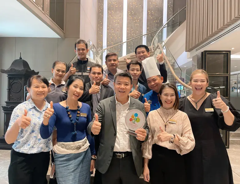 โรงแรมเฮอริเทจ เชียงราย โฮเท็ล แอนด์ คอนเวนชั่นได้รับการรับรองมาตรฐานการบริหารการจัดงานอย่างยั่งยืน