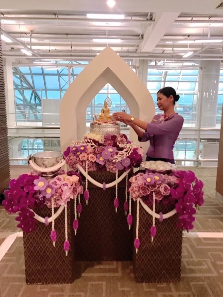 การบินไทยร่วมสืบสานประเพณีไทยเฉลิมฉลองเทศกาลสงกรานต์ 2566