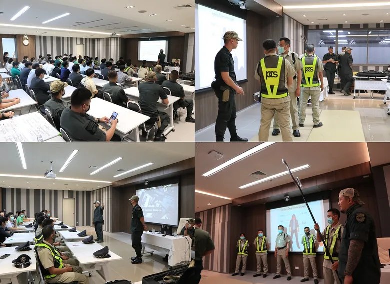 โรงพยาบาลลานนา จัดอบรมมาตรการรับมือเบื้องต้น ในสถานการณ์กราดยิง "Active Shooter"