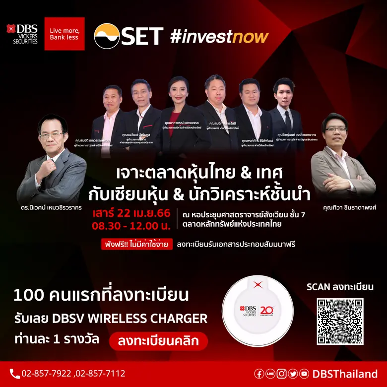 ขอเชิญลูกค้าและนักลงทุนทั่วไป เพิ่มโอกาสทำกำไรทั้งห...