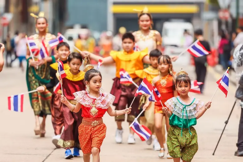 ชุ่มฉ่ำทั่วเกาะ 'ฮ่องกง' จัด 3 อีเวนท์ฉลองสงกรานต์ไทยครั้งยิ่งใหญ่ที่สุดในรอบสามปี