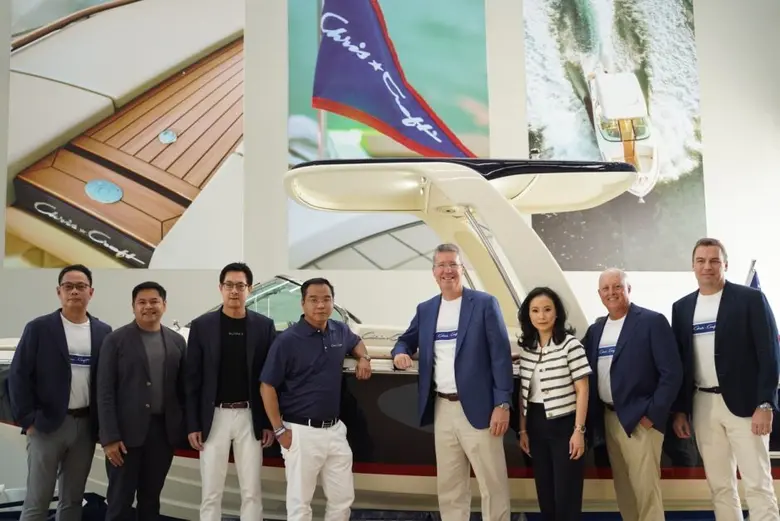 'มิลเลนเนียม กรุ๊ปฯ MGC-ASIA' คว้าสิทธิ์จำหน่ายเรือ 'Chris-Craft' อย่างเป็นทางการเพียงรายเดียวในไทยและอาเซียน รุกตลาดบลูโอเชียน ขยายพอร์ตสู่ธุรกิจมารีน