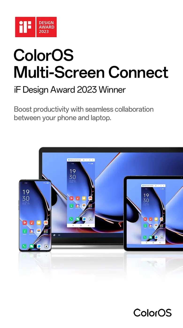 OPPO ColorOS 13 คว้า 6 รางวัลจากงาน 2023 iF Design Awards