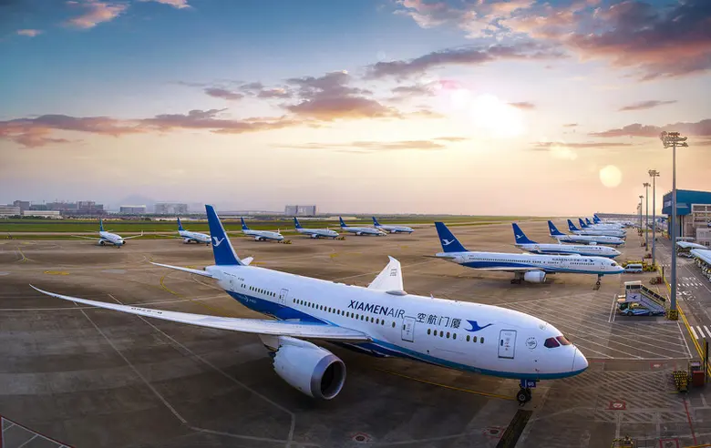 Xiamen Airlines Egret Miles won The 210 A...