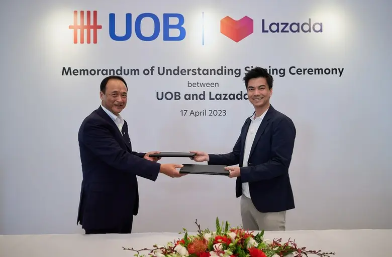 ยูโอบี (UOB) และลาซาด้า กรุ๊ป (Lazada Gro...