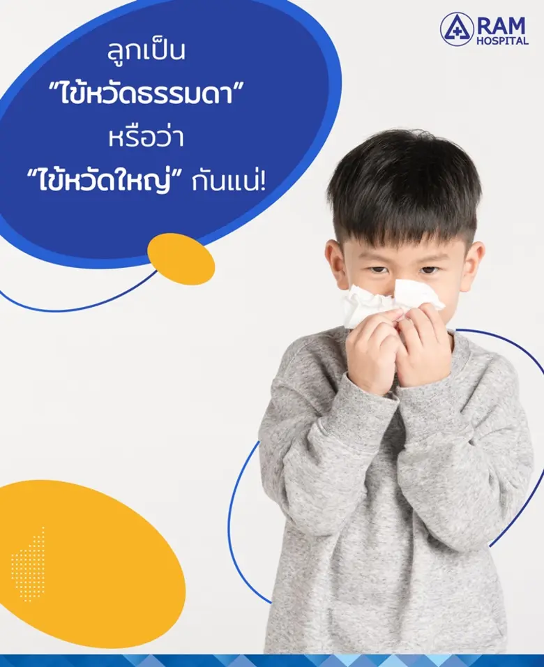 ไข้หวัด,ไข้หวัดใหญ่ ถึงจะชื่อไข้หวัดเหมือนกัน แต่อั...