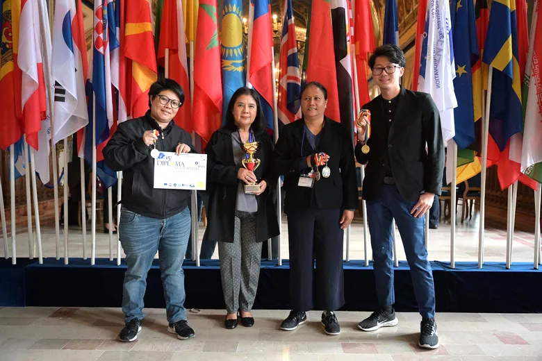 วว. รับรางวัลสิ่งประดิษฐ์ การวิจัย นวัตกรรม EUROINVENT 2023 จากผลงานเวชสำอางสมุนไพรไทย ณ ประเทศโรมาเนีย
