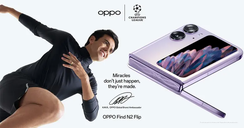 OPPO บริษัทเทคโนโลยีระดับโลกประกาศ Ricardo Izecson ...