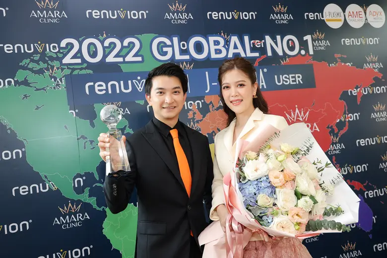 ที่ 1 ระดับโลกตัวจริง!! หมอไอซ์ และ Amara Clinic รับรางวัลยอดใช้ J Plasma นวัตกรรมกระชับสัดส่วนเยอะที่สุดในโลก