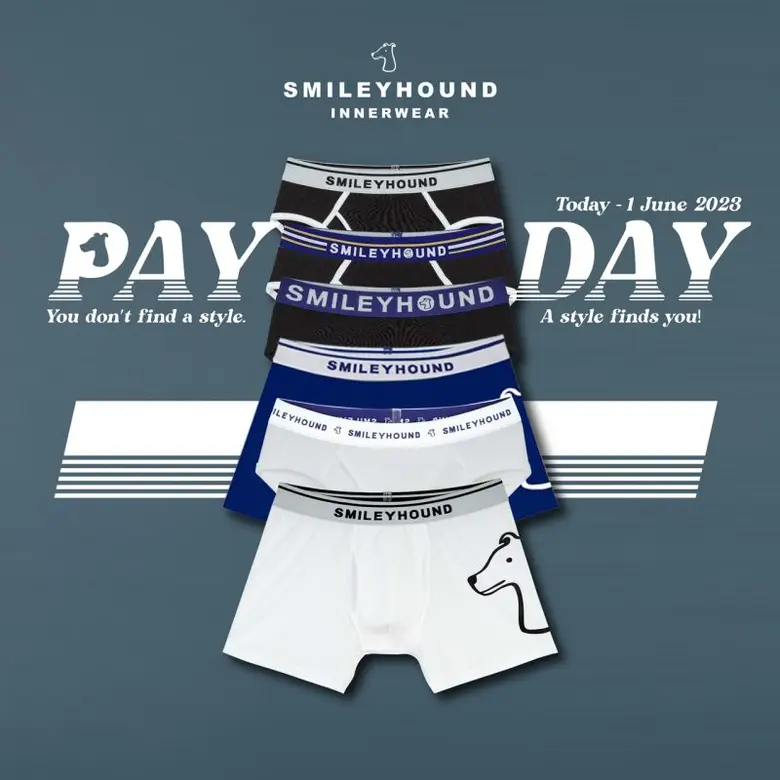 SMILEYHOUND INNERWEAR จัดโปรเอาใจหนุ่ม ๆ