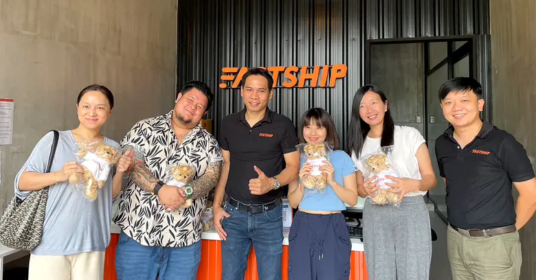 FASTSHIP ให้การต้อนรับทีมงาน Customer Insight Benchmarking จาก Amazon.com