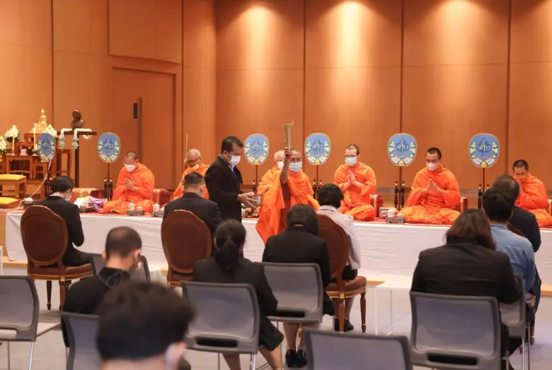 สถาบันดนตรีกัลยาณิวัฒนา ประกอบพิธีเจริญพระพุทธมนต์ เนื่องในวันคล้ายวันสถาปนา