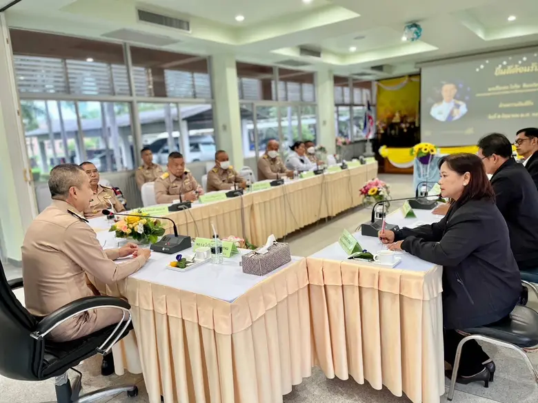 สพร 45 กระบี่ ประชุมหารือเพื่อกำหนดแนวทางในการพัฒนาฝีมือแรงงานให้กับทหารก่อนปลดประจำการ