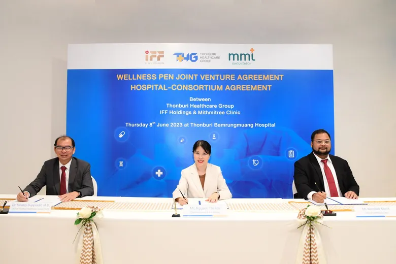THG จับมือ IFF Holdings - มิตรไมตรีการแพทย์ ร่วมทุนเปิด BeWell Wellness Clinic เวียดนาม