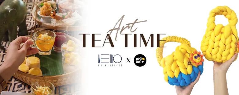 Knitting goes XL this June at Hotel Indigo Bangkok's ART-TEA Time Workshop