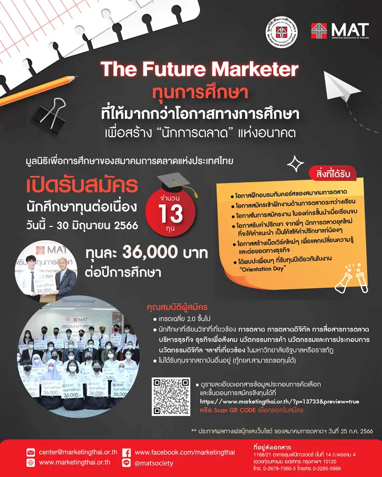 มูลนิธิเพื่อการศึกษาของสมาคมการตลาดแห่งปร...