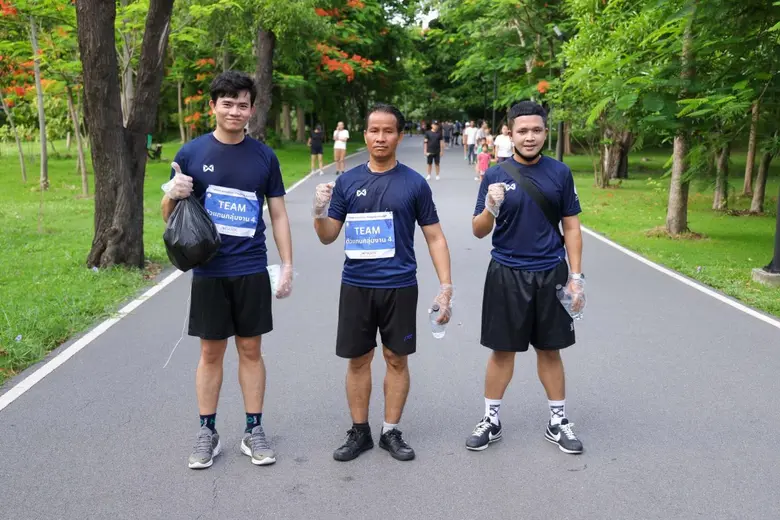 JPARK จัดวิ่ง Plogging เก็บขยะสวนรถไฟ เสริมสุขภาพ ปลูกจิตสำนึก สร้างสรรค์สังคม
