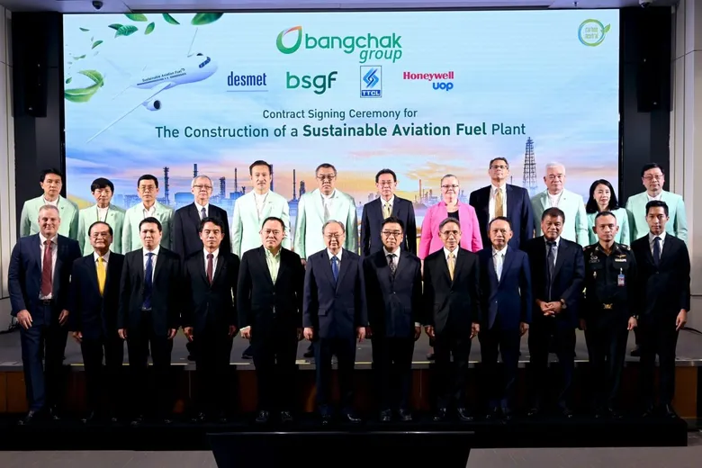 Bangchak Makes Its Mark as Future Energy Leader Pioneering Thailand's Aviation Industry with First Construction Agreement