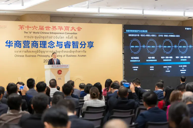 การประชุมนักธุรกิจชาวจีนโลก (World Chines...