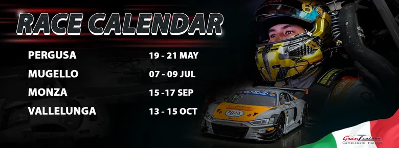 แซนดี้พร้อมล่าแชมป์ศึก GT Endurance อิตาลี สนามที่ 2