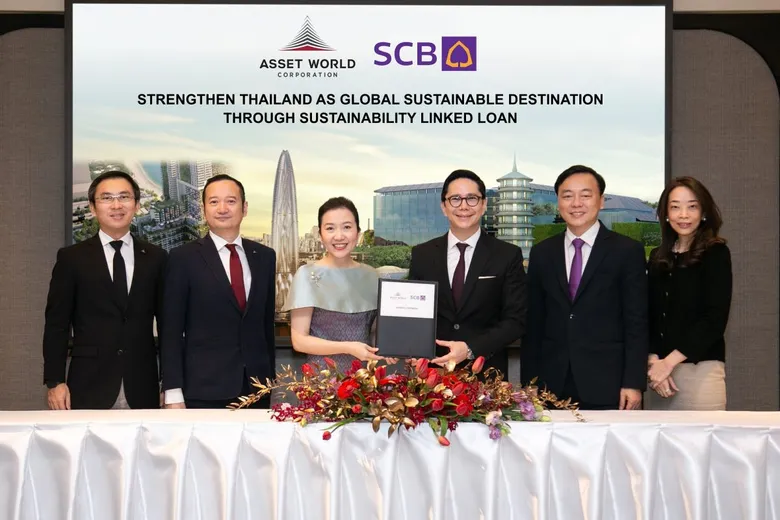 AWC and SCB sign THB 20,000 million sustainability linked loan to integrate sustainability in mega project developments and strengthen Thailand