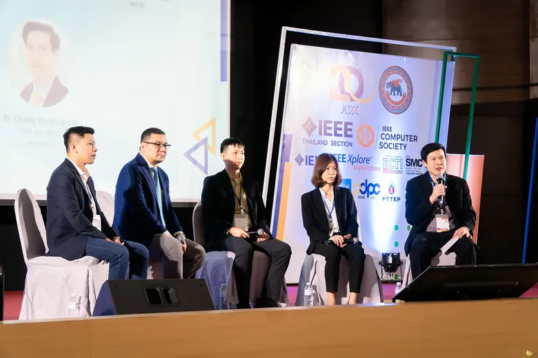 สคส. จับมือกับ ม.นเรศวร-ธ.กรุงไทย ร่วมจัดงาน JCSSE 2023 ผลักดันประเทศไทยให้มีความปลอดภัยทางด้านไซเบอร์-คุ้มครองข้อมูลส่วนบุคคลให้ทัดเทียมต่างประเทศ