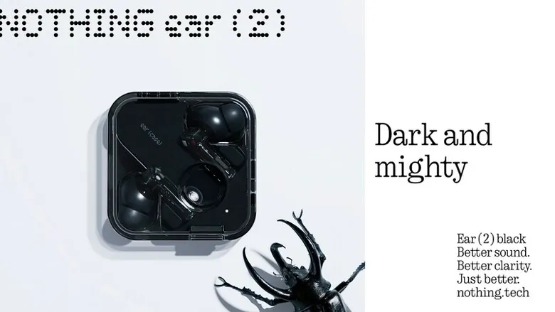 Nothing เปิดตัวหูฟังไร้สาย Ear (2) Black พร้อมสองฟีเจอร์ใหม่บนแอป Nothing X