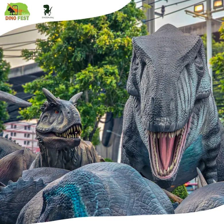 Dino Fest 2023 ยิ่งใหญ่กว่าเดิม เพิ่มเติมด้วยฝูงไดโนเสาร์
