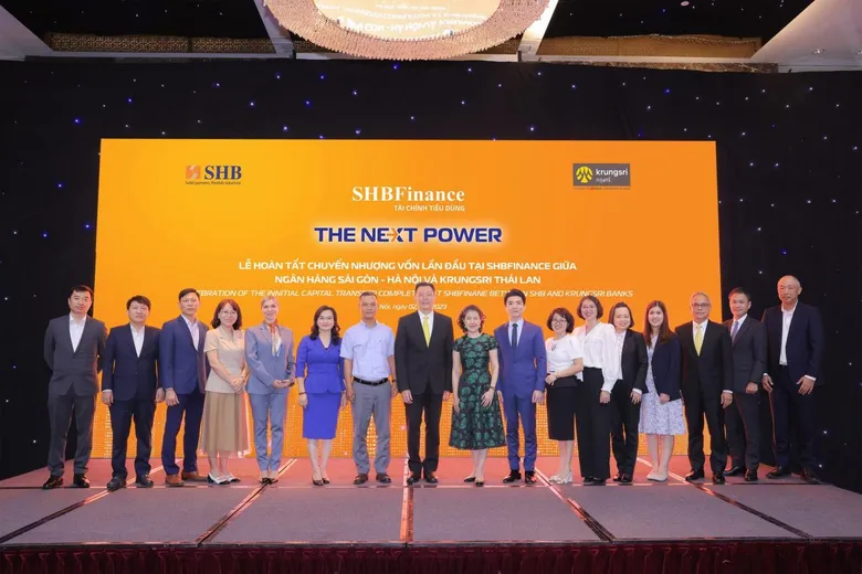 Krungsri celebrates achievement of acquiring SHB Finance, consumer finance businesses in Vietnam