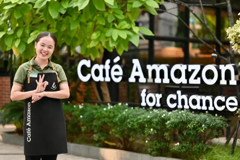 For most consumers, Cafe Amazon, the flag...