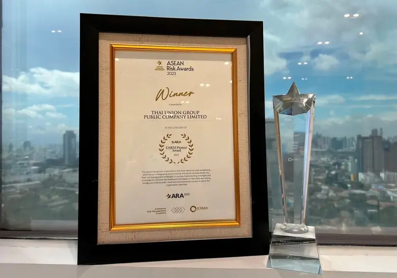 Thai Union recognized for excellence in Environmental &amp; Social Risk Management at ASEAN Risk Awards