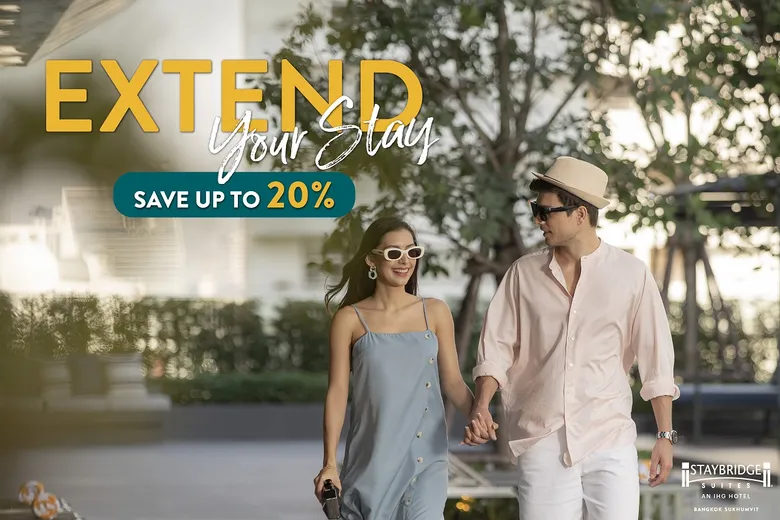 Staybridge Suites(R) in Thailand Introduces Exclusive Room Promotions: Experience Enhanced Comfort, Convenience, and Community with Exceptional Perks